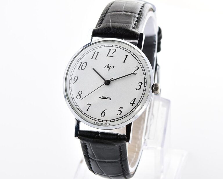 Vintage soviet LUCH automatic quartz watch