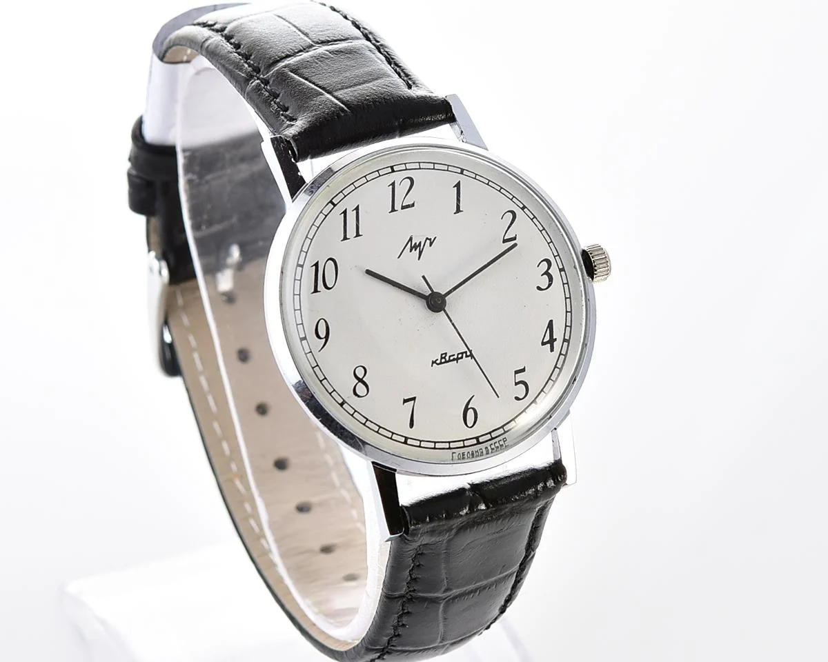 Vintage Soviet Luch quartz watch