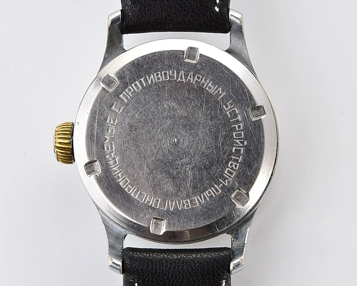 Vintage Soviet Mayak mechanical watch from the 2nd quarter of 1955 - in hermetic case