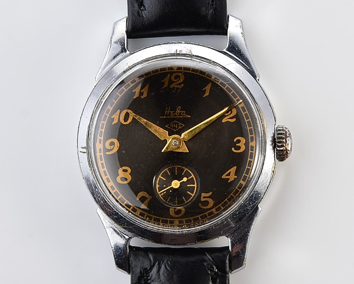 Vintage soviet mechanical NEVA wristwatch