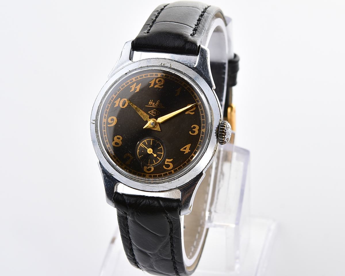 Vintage soviet mechanical NEVA wristwatch