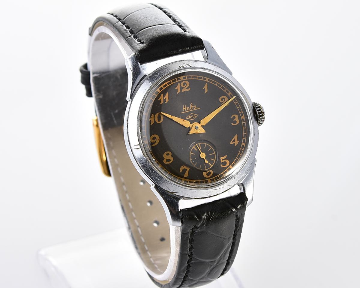 Vintage soviet mechanical NEVA wristwatch