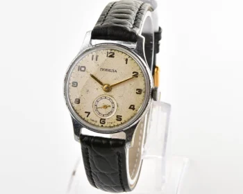 Vintage Soviet mechanical Pobeda TTK-1, from the 1st quarter of 1955