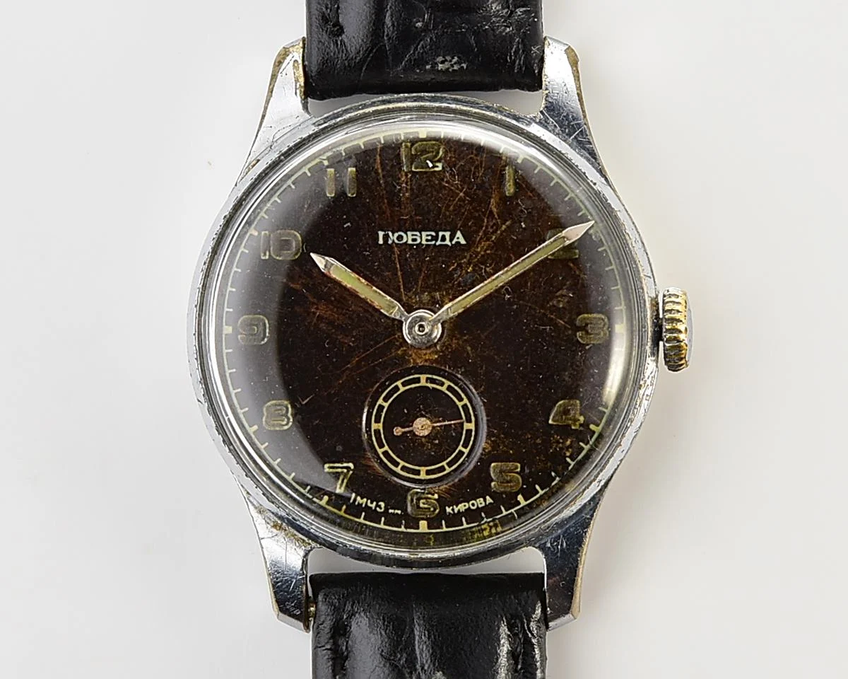 Vintage Soviet mechanical Pobeda, 1MChZ, from the 2nd quarter of 1949!
