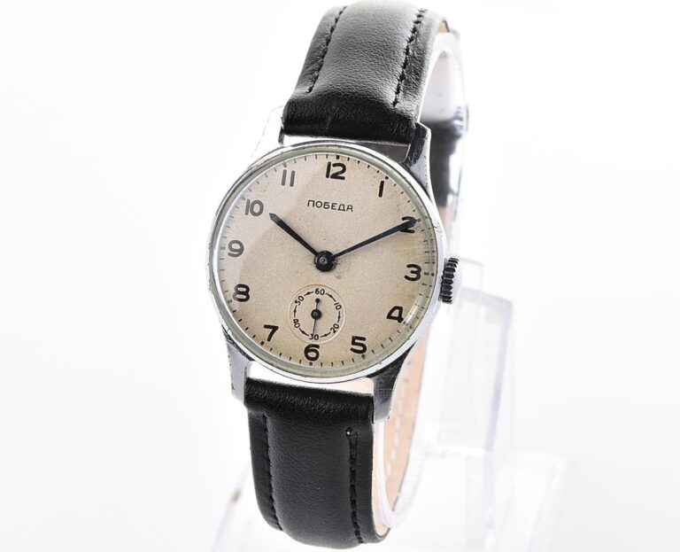 Excellent soviet mechanical POBEDA watch, ChChZ, the 3rd quarter of 1954