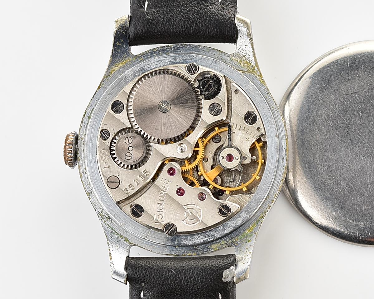 Vintage soviet mechanical POBEDA watch, 2MChZ from 1st quarter 1959!