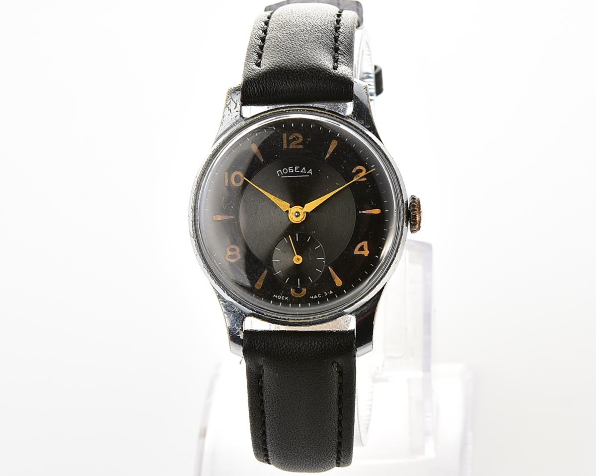 Vintage soviet mechanical POBEDA watch, 2MChZ from 1st quarter 1959!