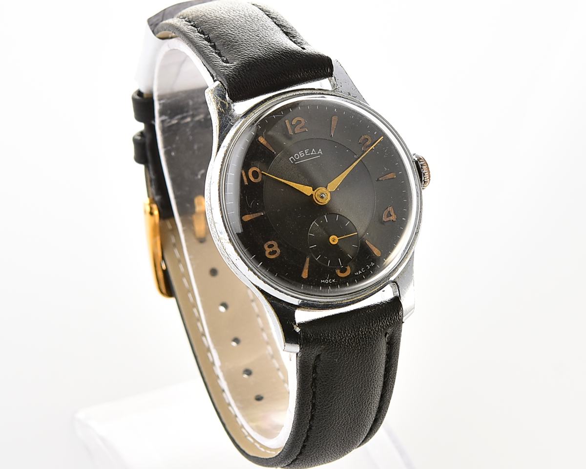 Vintage soviet mechanical POBEDA watch, 2MChZ from 1st quarter 1959!