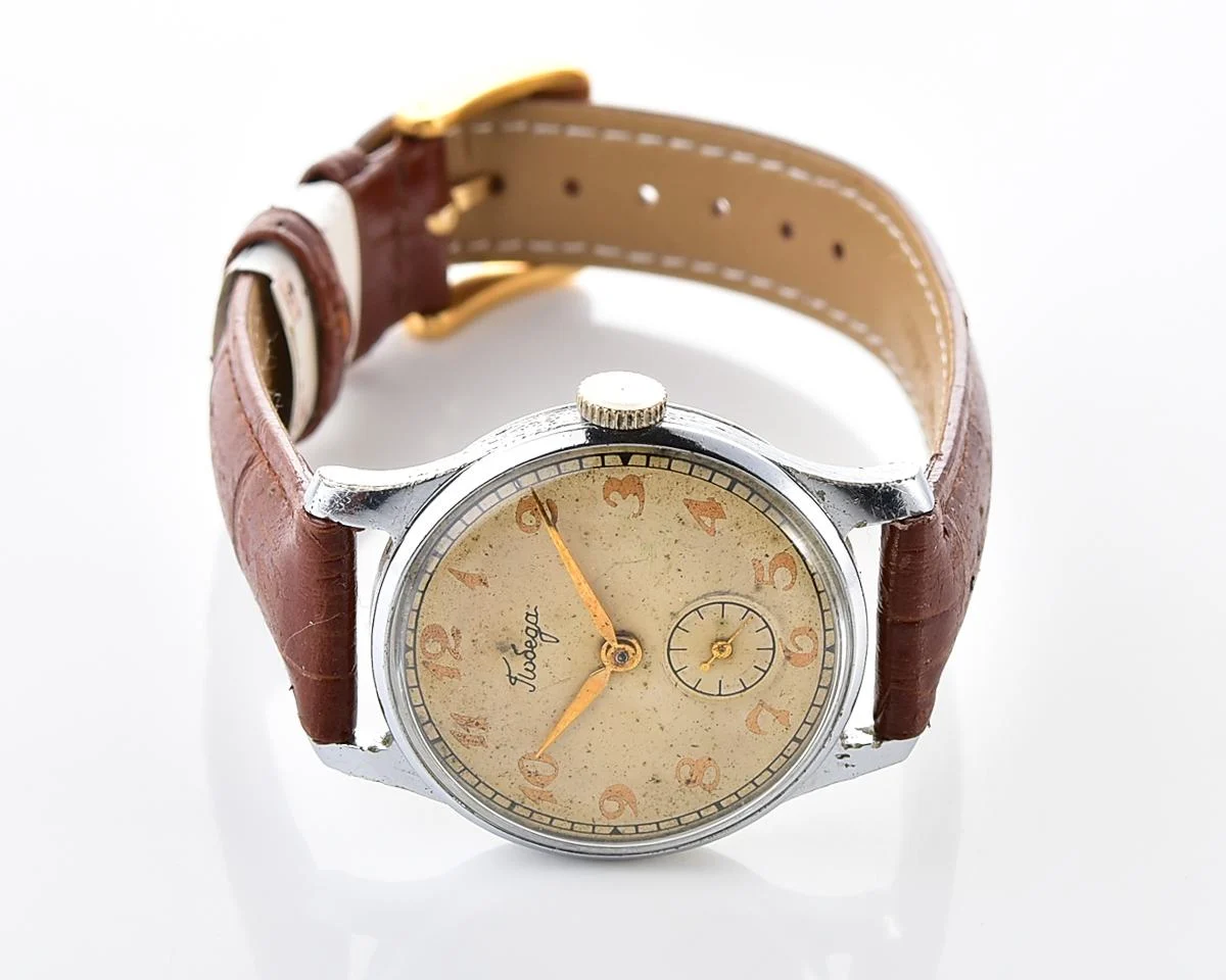 Vintage Soviet mechanical Pobeda wristwatch, PChZ, the 2nd quarter of 1957!