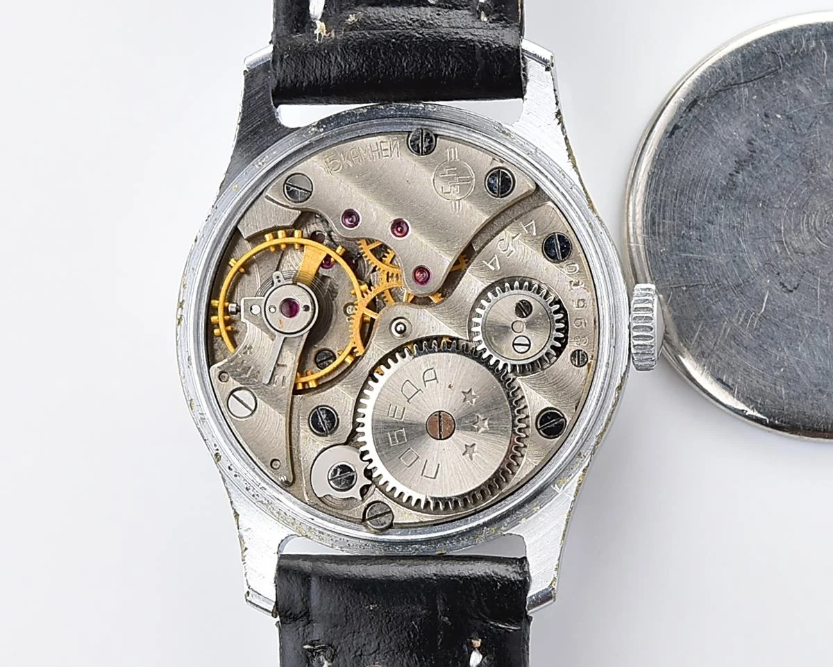 Soviet mechanical Pobeda watch, ChChZ, the 4th quarter of 1954!