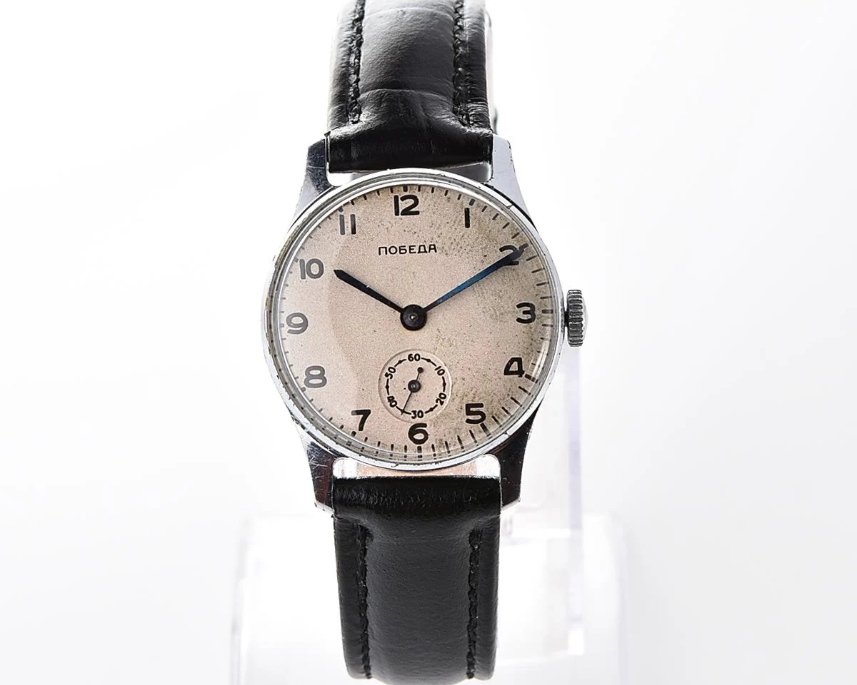 Soviet mechanical Pobeda watch, ChChZ, the 4th quarter of 1954!