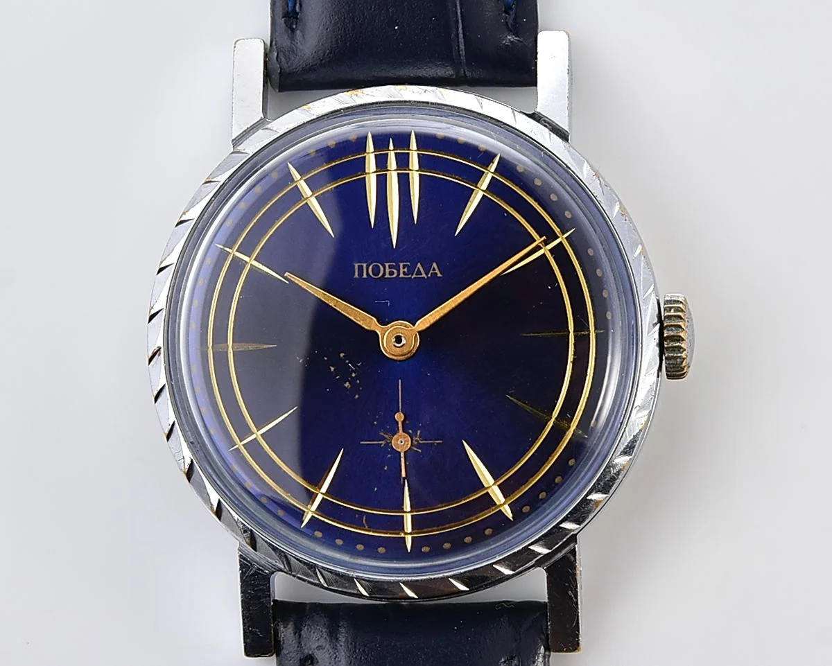 Pobeda ZiM Soviet mechanical wristwatch