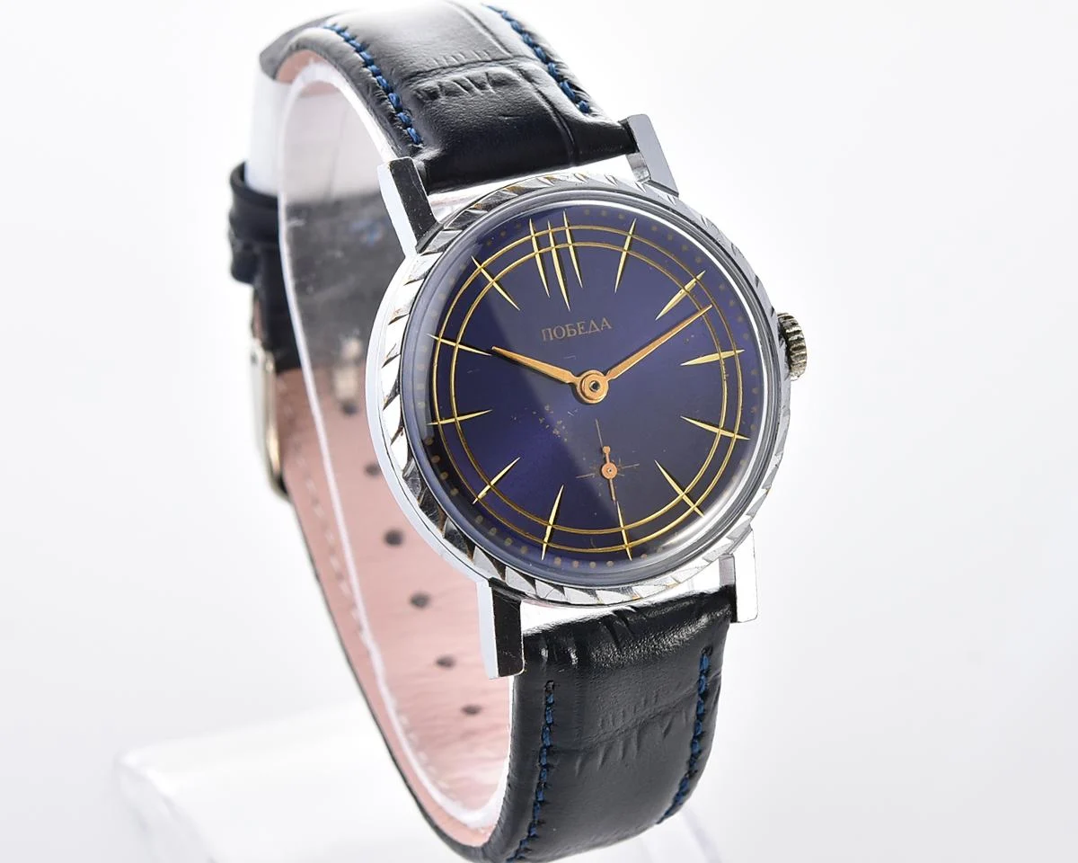 Pobeda ZiM Soviet mechanical wristwatch