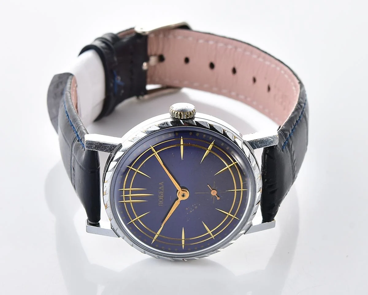 Pobeda ZiM Soviet mechanical wristwatch