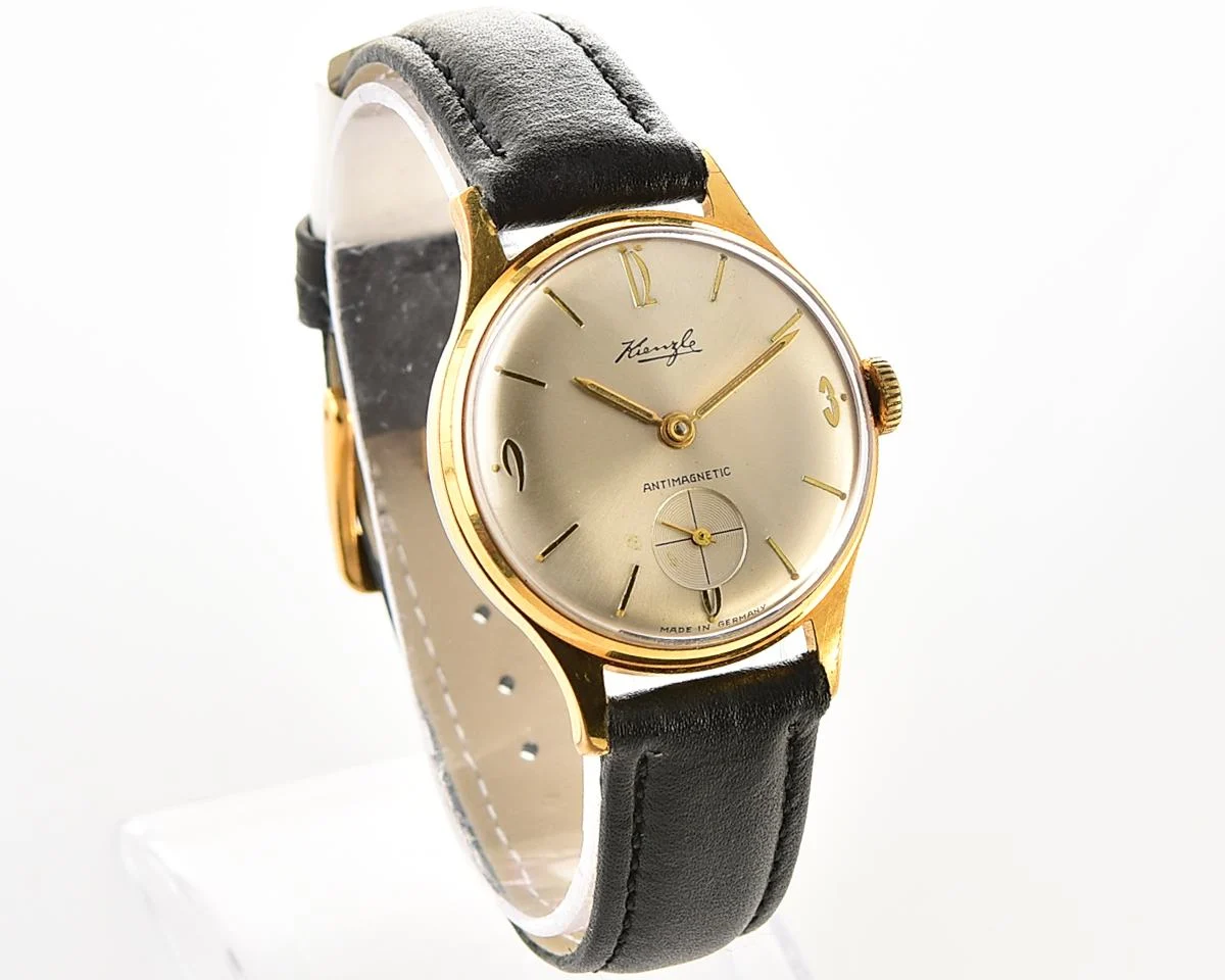 Vintage Kienzle Antimagnetic - Gold-Plated Small Seconds from the 1960s