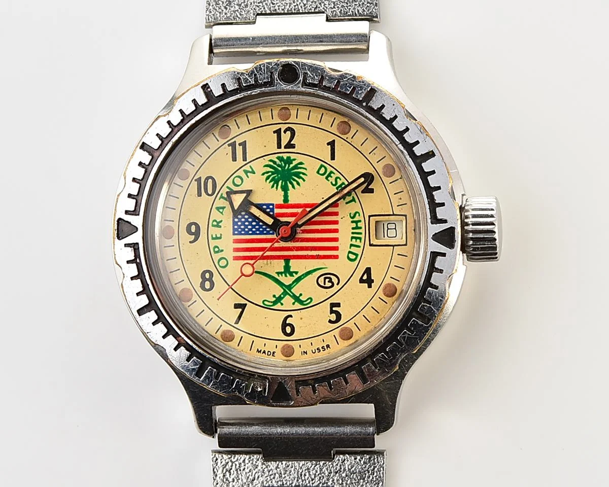 Vostok Amphibia Operation Desert Shield with automatic self winding mechanical movement