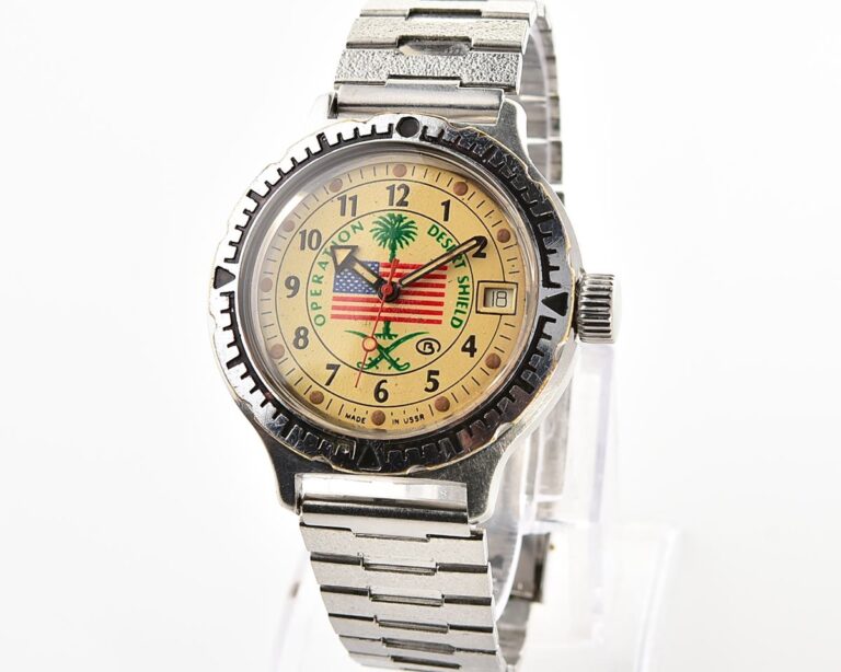 Vostok Amphibia OPERATION DESERT SHIELD with automatic self winding mechanical movement