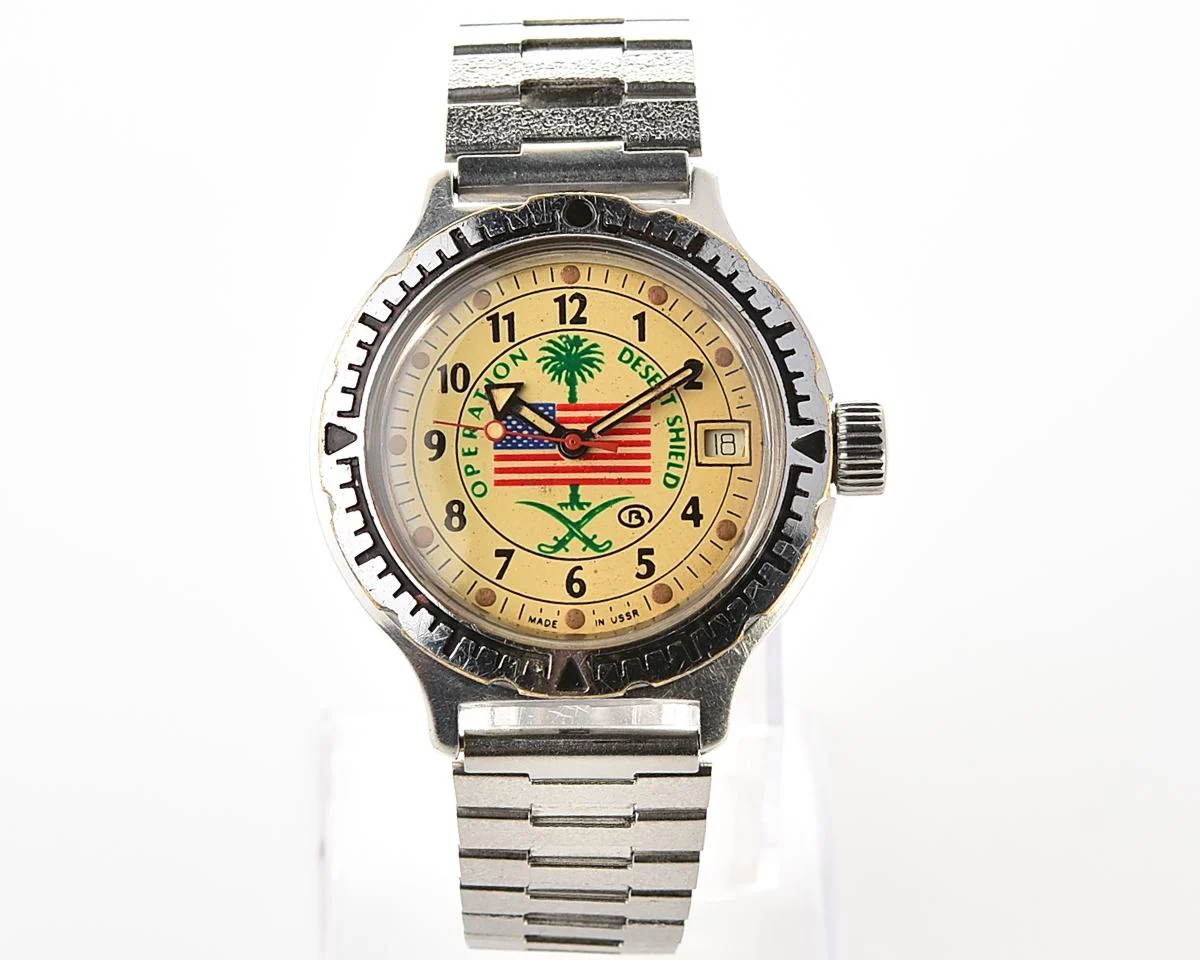 Vostok Amphibia Operation Desert Shield with automatic self winding mechanical movement