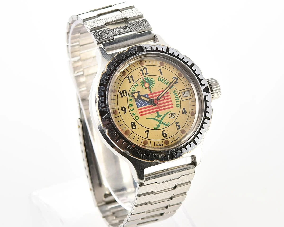 Vostok Amphibia Operation Desert Shield with automatic self winding mechanical movement
