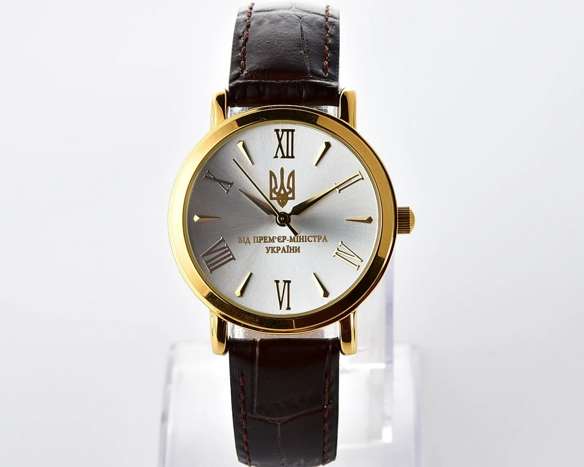 Ukrainian made 🇺🇦TIME-R (Kleynod) watch - from the Prime Minister of 🇺🇦Ukraine!