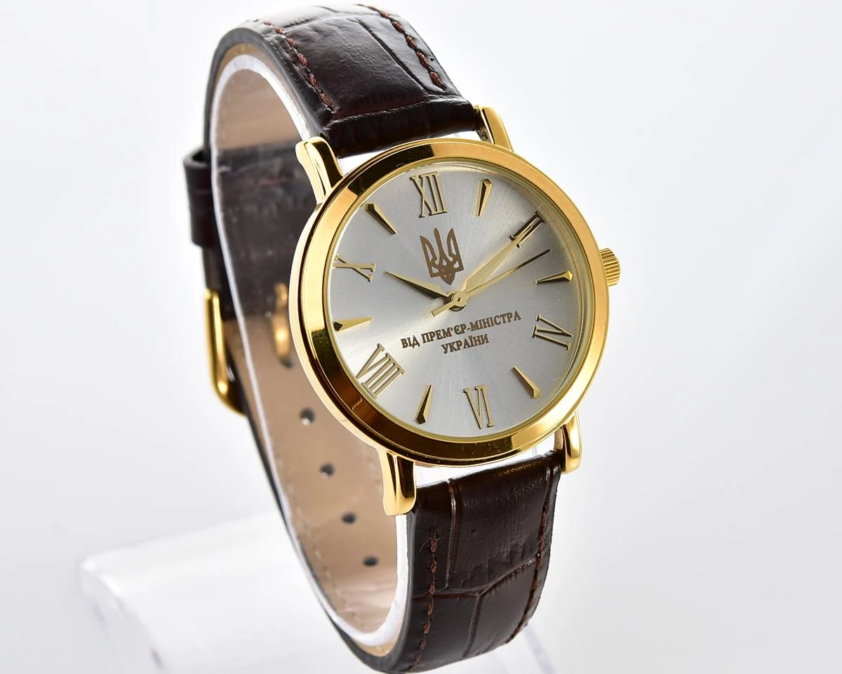 Ukrainian made 🇺🇦TIME-R (Kleynod) watch - from the Prime Minister of 🇺🇦Ukraine!