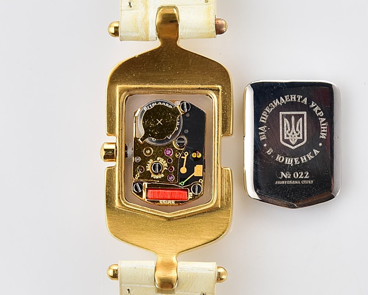 TIME CAPSULE: Ukrainian 🇺🇦KLEYNOD ladies wristwatch - from the president of 🇺🇦Ukraine, limited series!