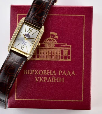 Ukrainian made 🇺🇦Kleynod watch - from the Supreme Counsel (Parlament) of 🇺🇦Ukraine!