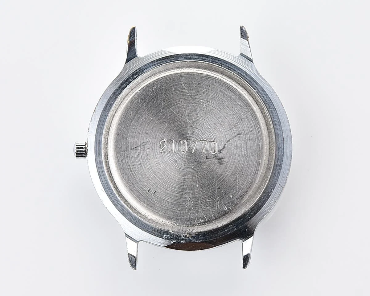 Soviet Poljot wristwatch with quartz movement