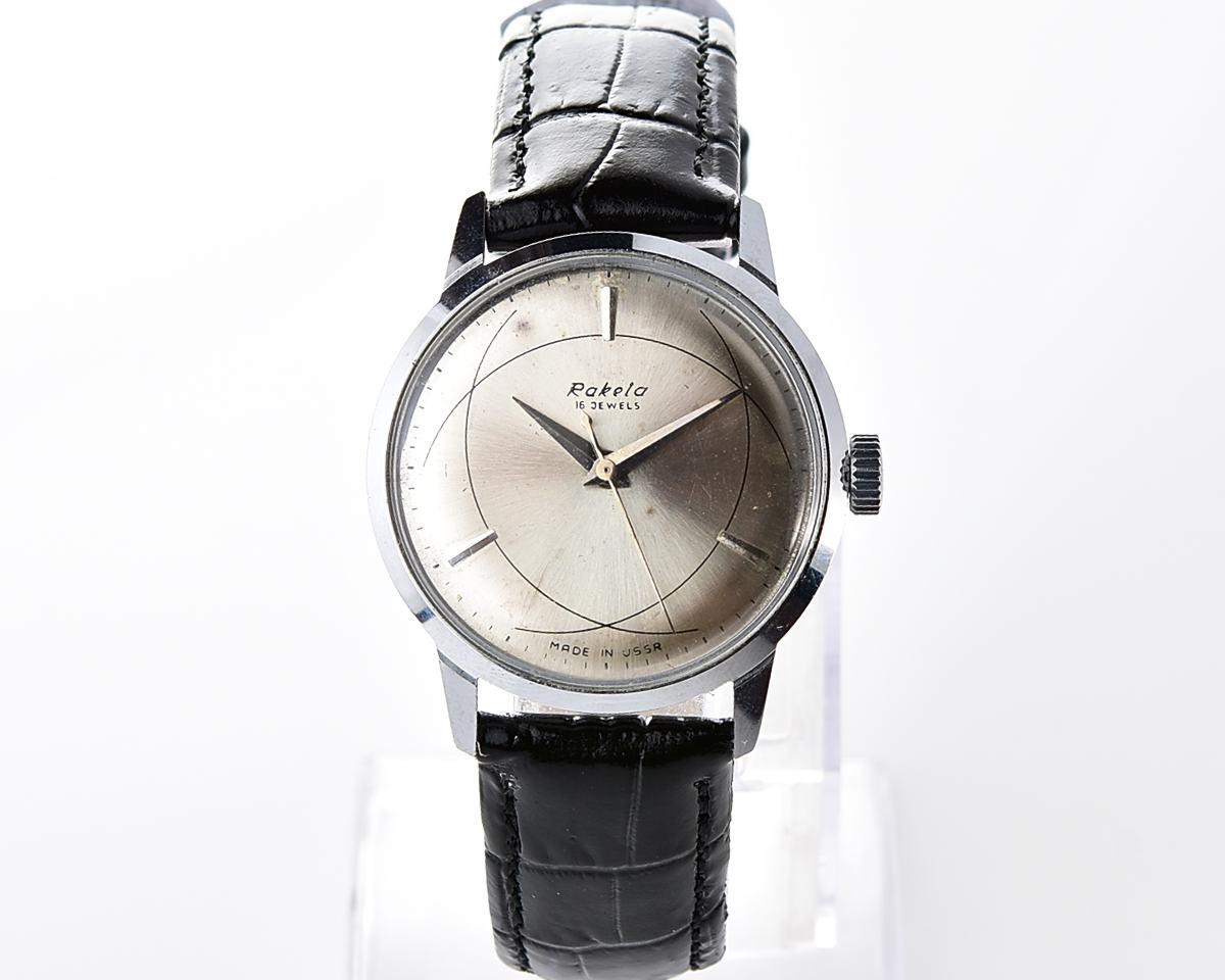 Excellent soviet Raketa-Atom vintage mechanical wristwatch