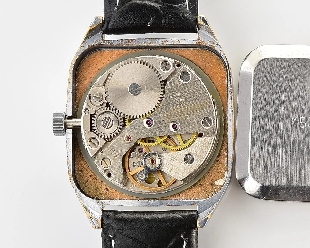 Vintage Soviet Raketa mechanical wristwatch