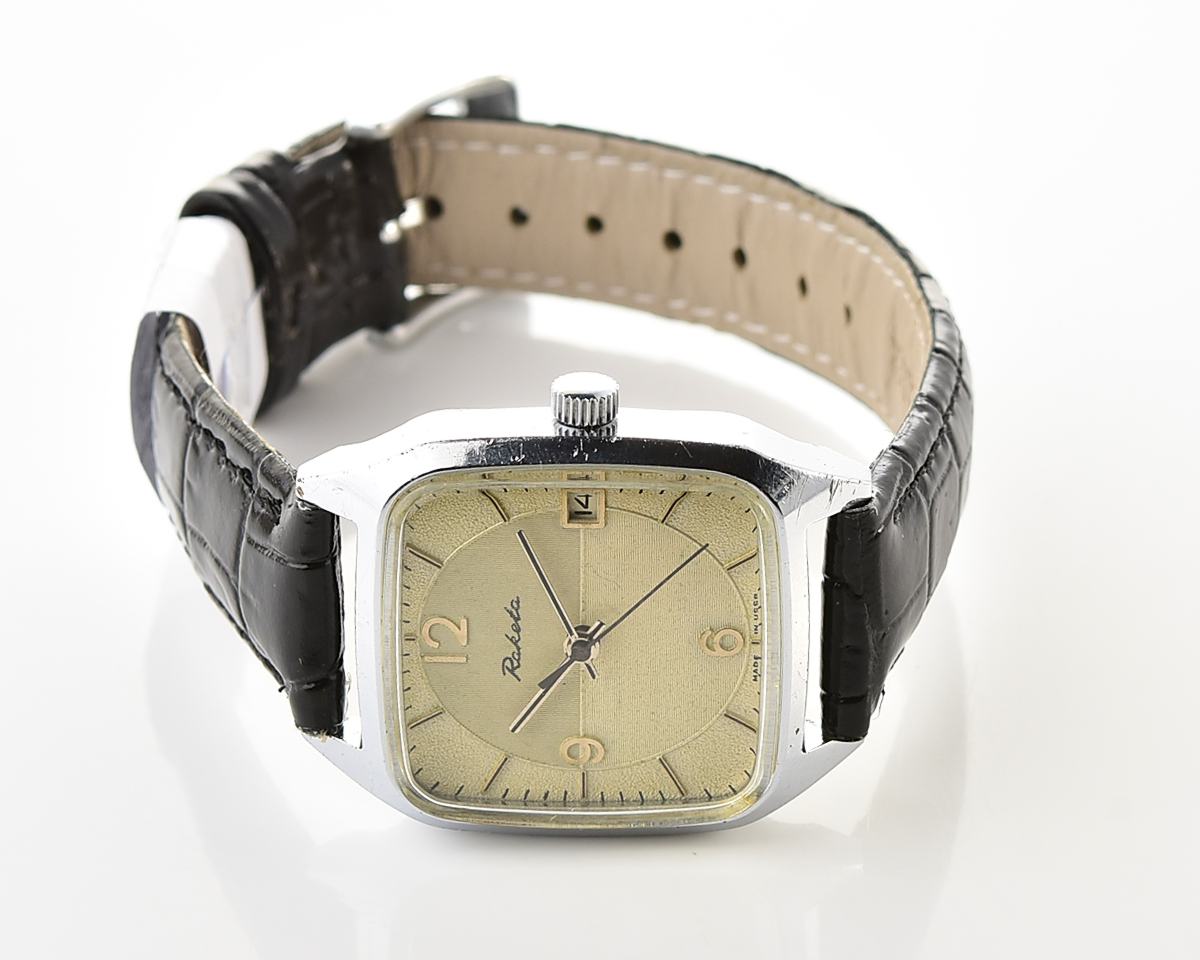 Vintage soviet RAKETA mechanical wristwatch