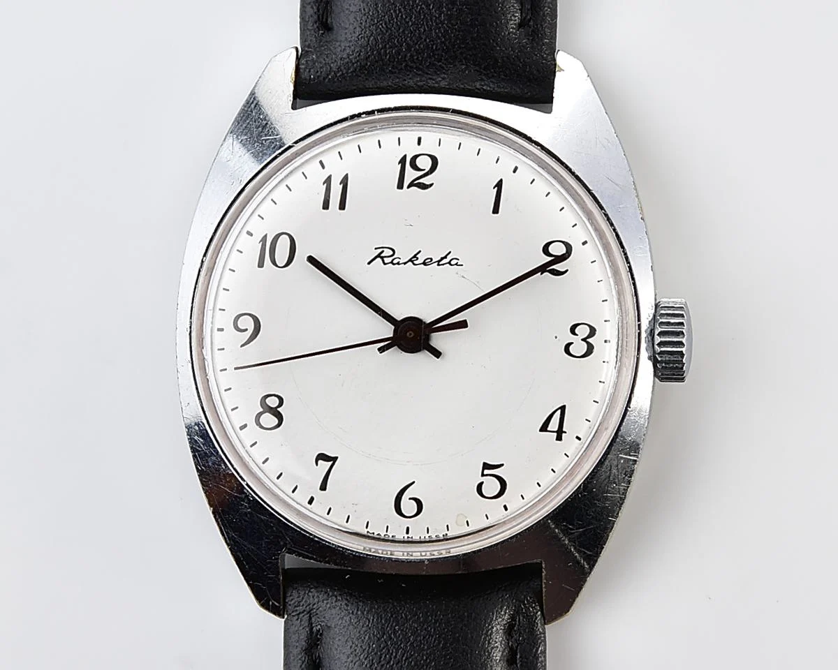 Vintage Soviet Raketa mechanical watch - export version!