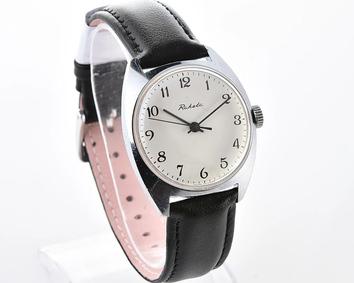 Vintage Soviet Raketa mechanical watch - export version!