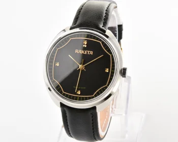 Vintage Soviet Raketa mechanical wristwatch