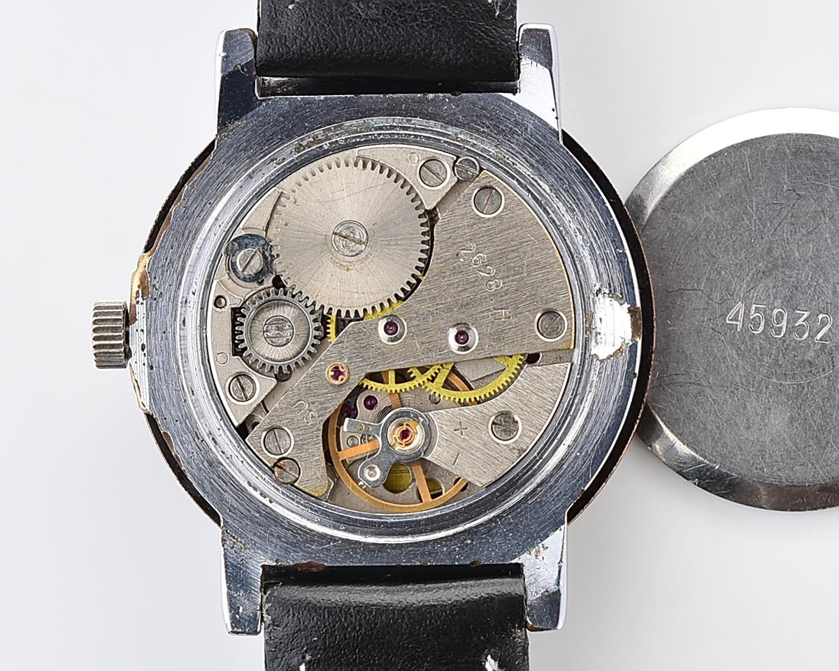 RAKETA vintage mechanical wristwatch with double calendar