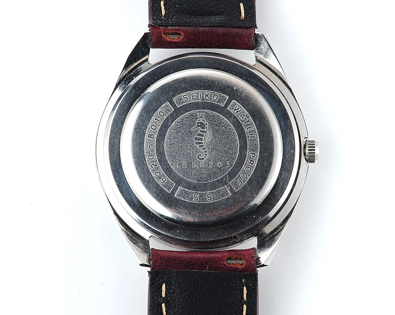 Vintage Seiko Skyliner 21 jewels manual wind with seahorse caseback, from August 1966