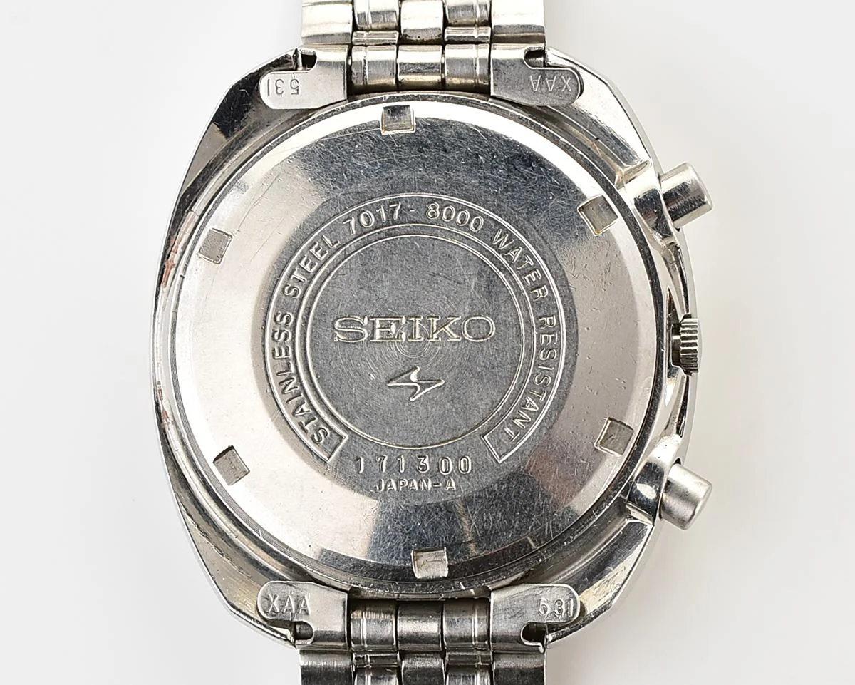 Seiko 5 Sports Speed-Timer "Pulsimeter" Ref. 7017-8000 from July 1971