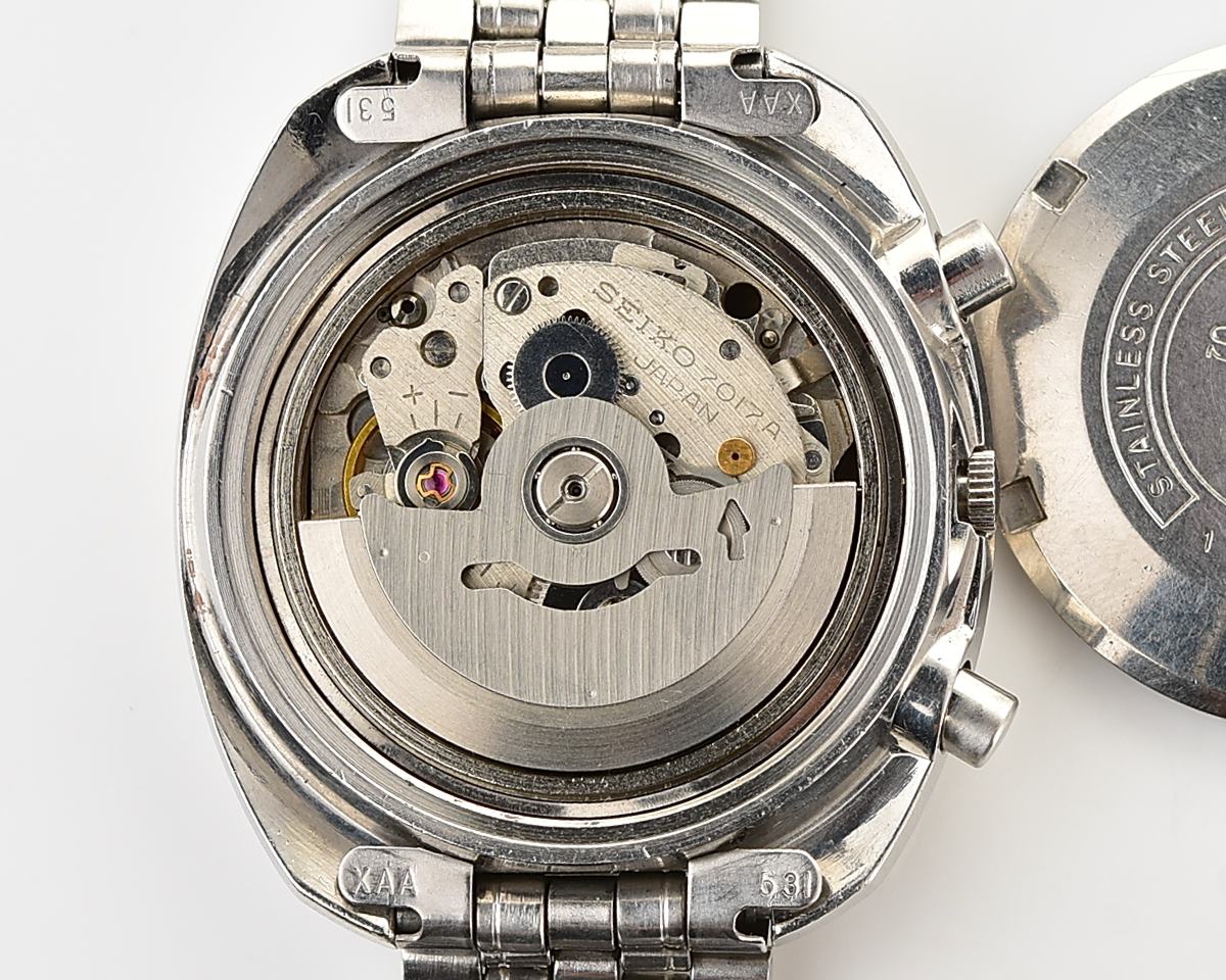 Seiko 5 Sports Speed-Timer "Pulsimeter" Ref. 7017-8000 from July 1971