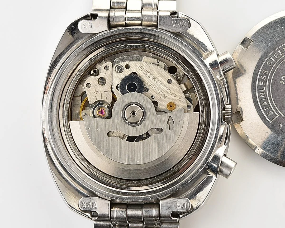 Seiko 5 Sports Speed-Timer "Pulsimeter" Ref. 7017-8000 from July 1971