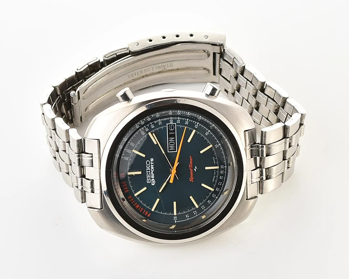Seiko 5 Sports Speed-Timer "Pulsimeter" Ref. 7017-8000 from July 1971