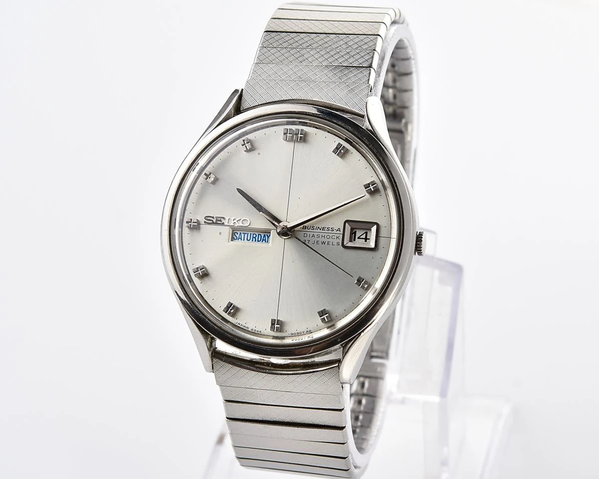 Vintage Seiko Business-A - Silver Dial Day-Date Automatic from June 1967