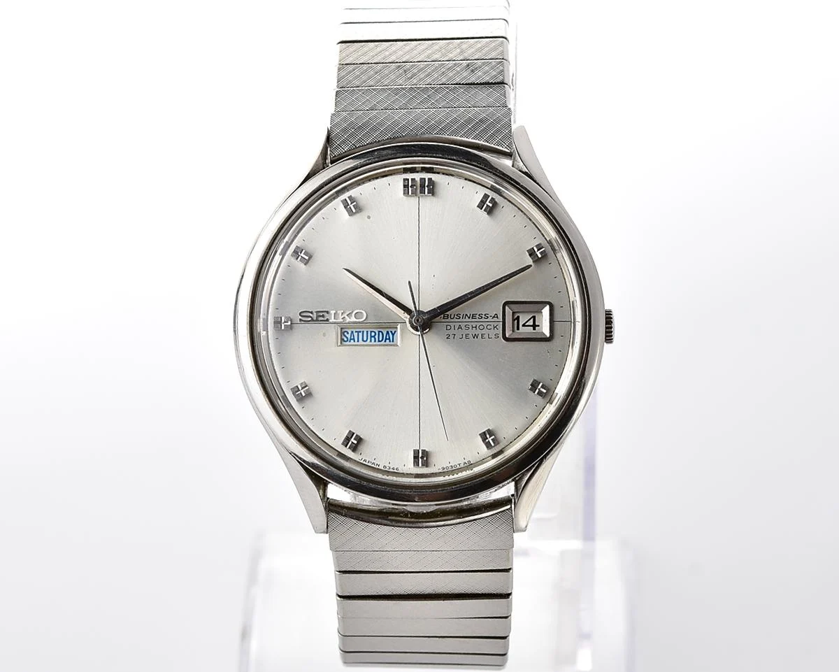 Vintage Seiko Business-A - Silver Dial Day-Date Automatic from June 1967