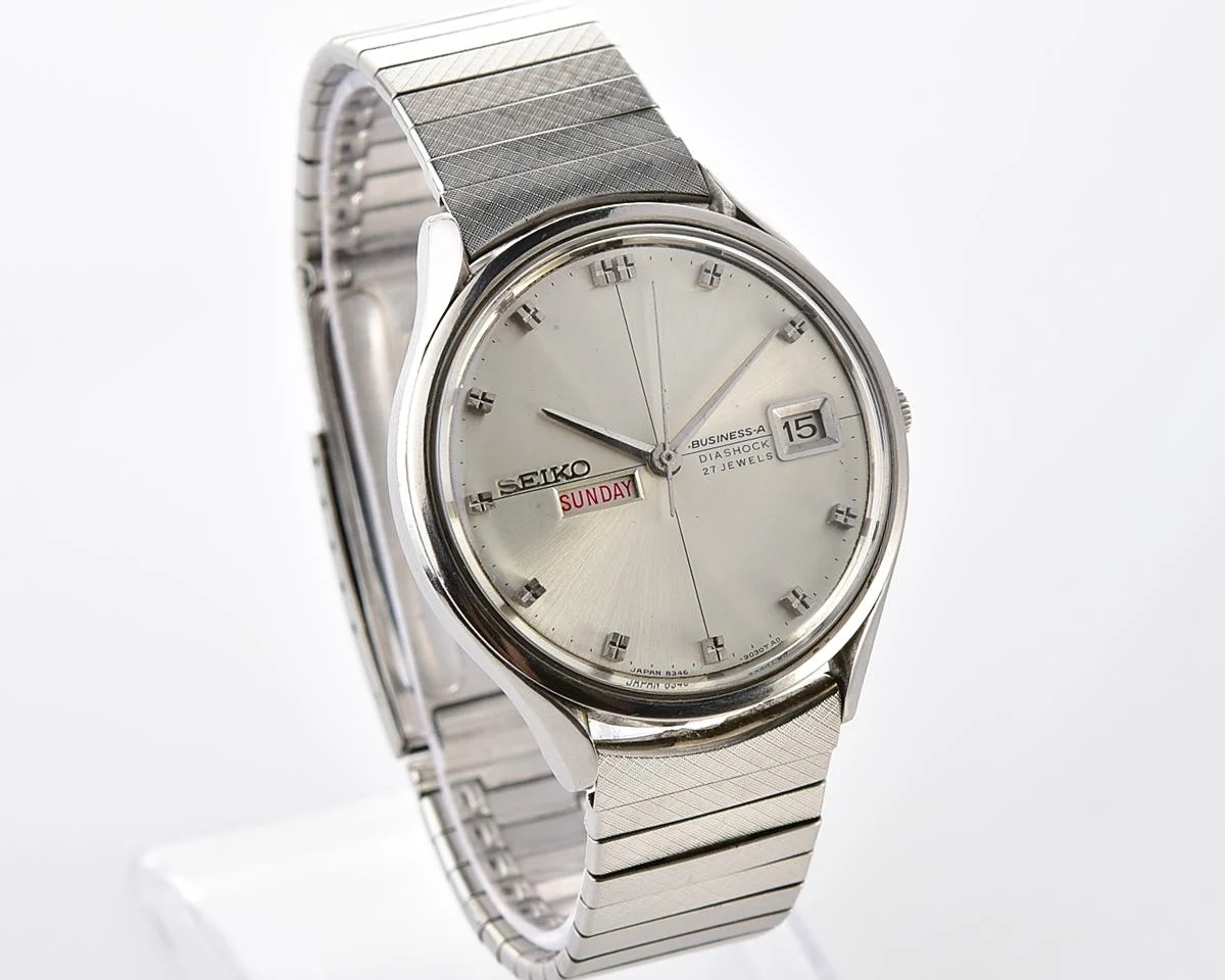 Vintage Seiko Business-A - Silver Dial Day-Date Automatic from June 1967