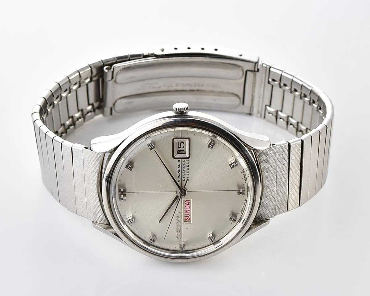 Vintage Seiko Business-A - Silver Dial Day-Date Automatic from June 1967