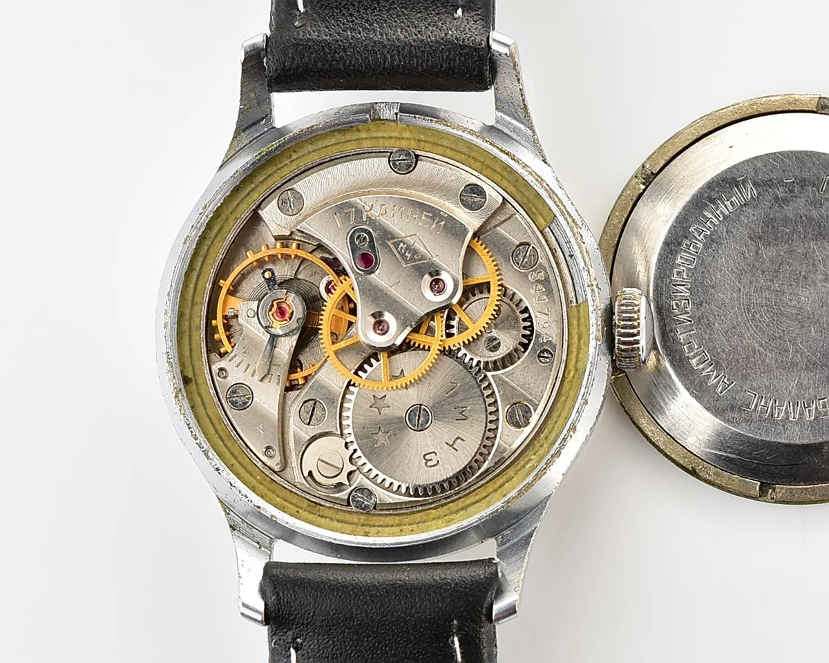 Vntage Soviet Sportivnie mechanical watch from the 1950s
