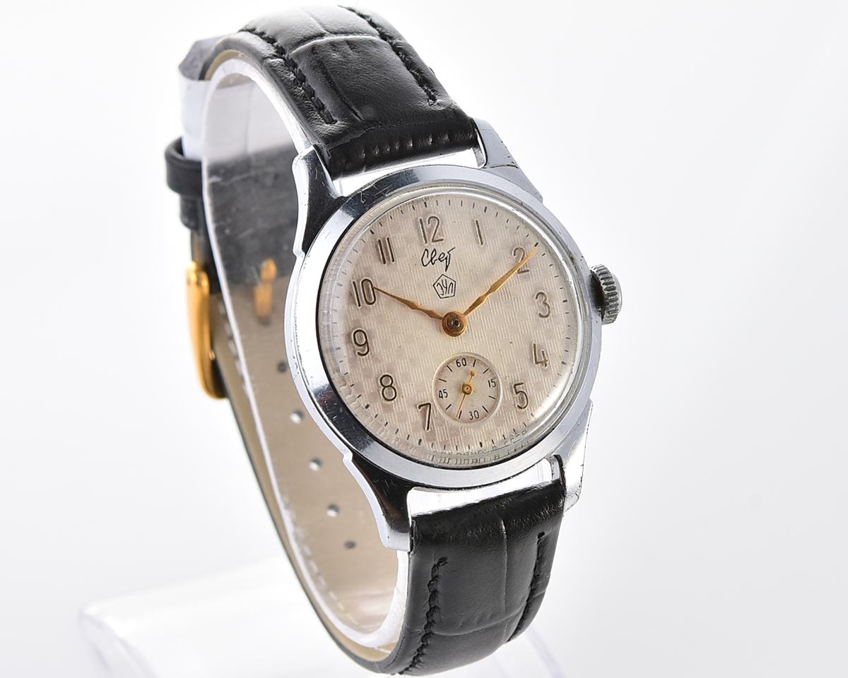 Soviet SVET "Light" vintage mechanical watch, EChL factory