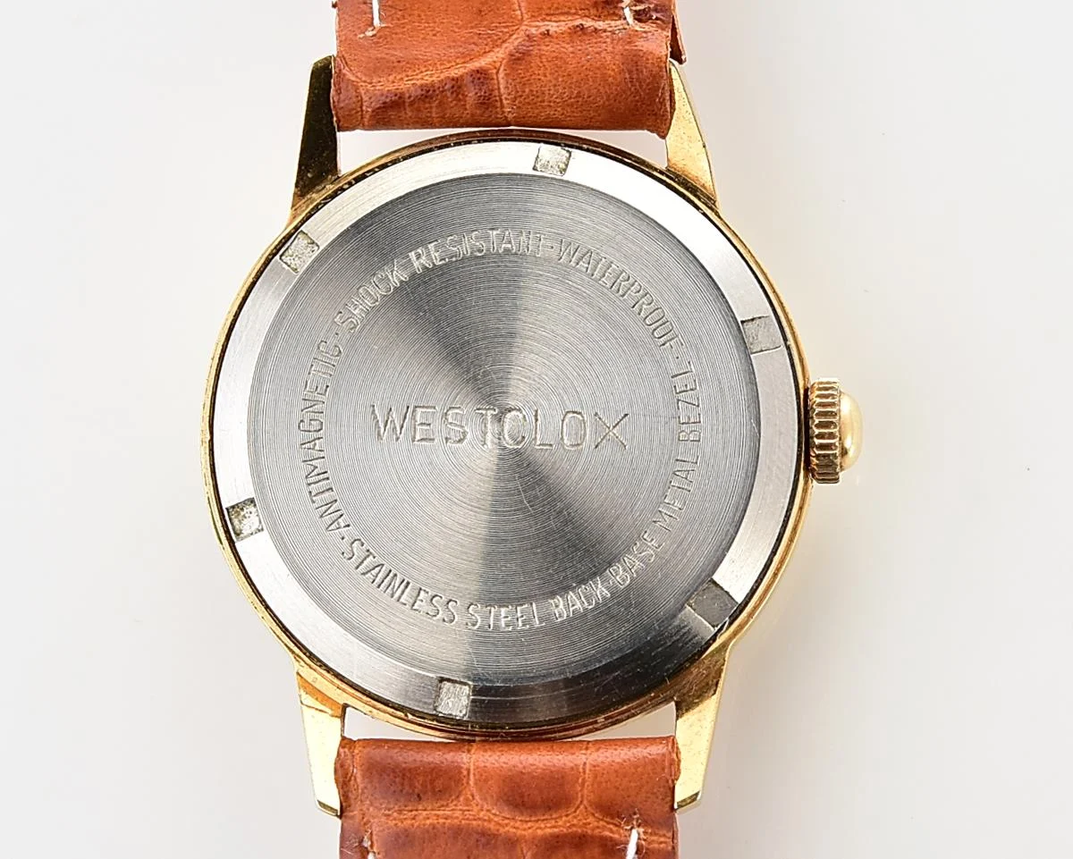 Vintage Westclox – Gold-Plated Silver Sunburst 17 Jewels from the 1960s