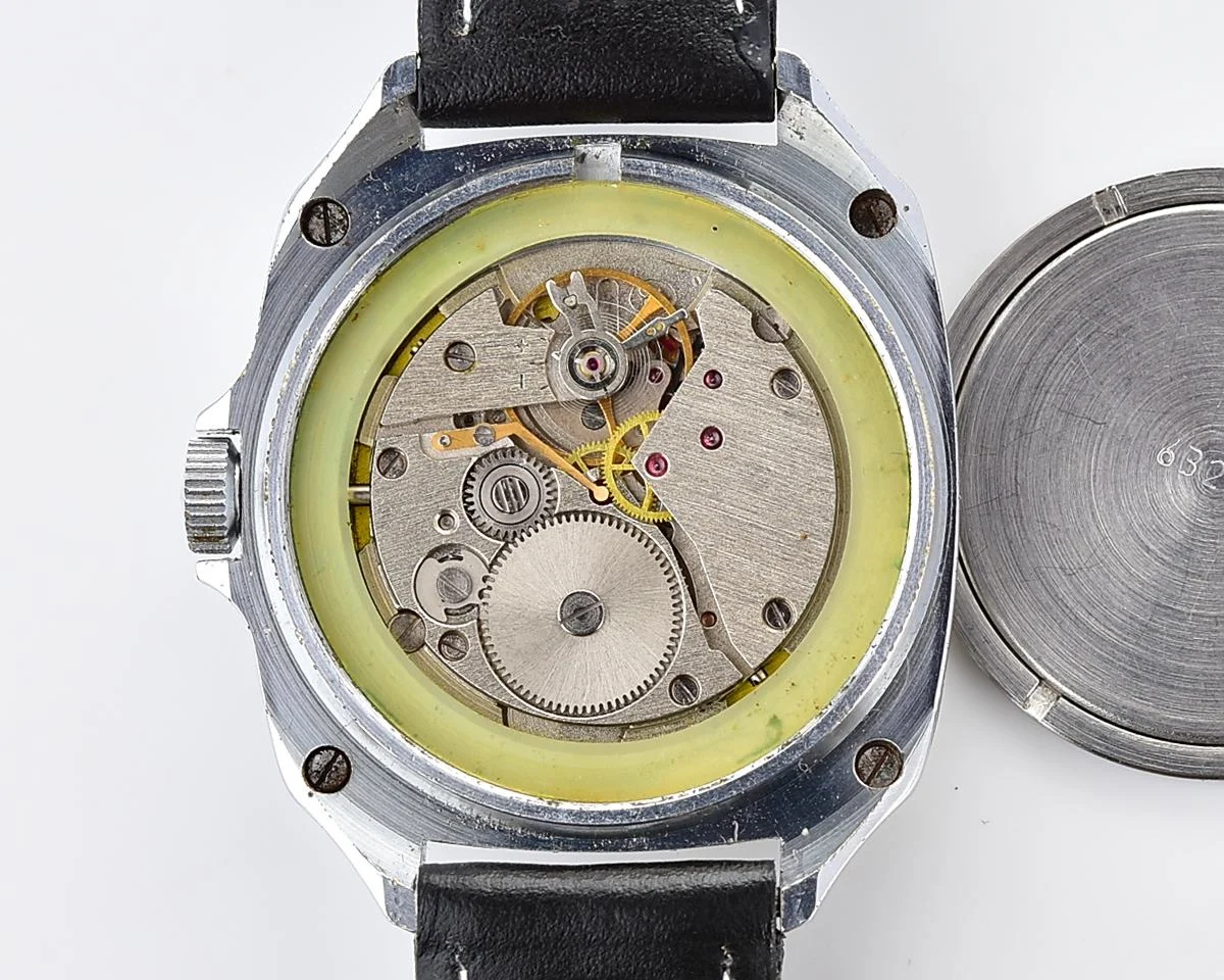 Large Soviet Wostok (Vostok) mechanical wristwatch