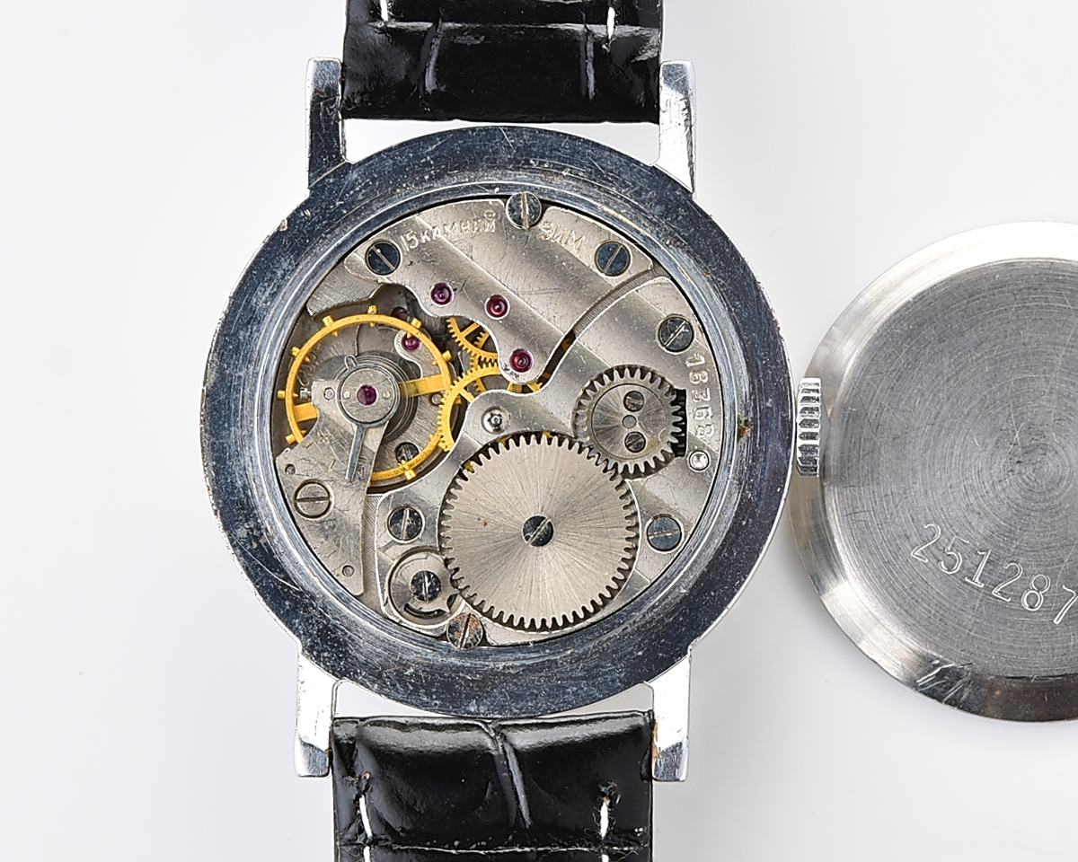 ZiM vintage soviet mechanical watch with unusual dial
