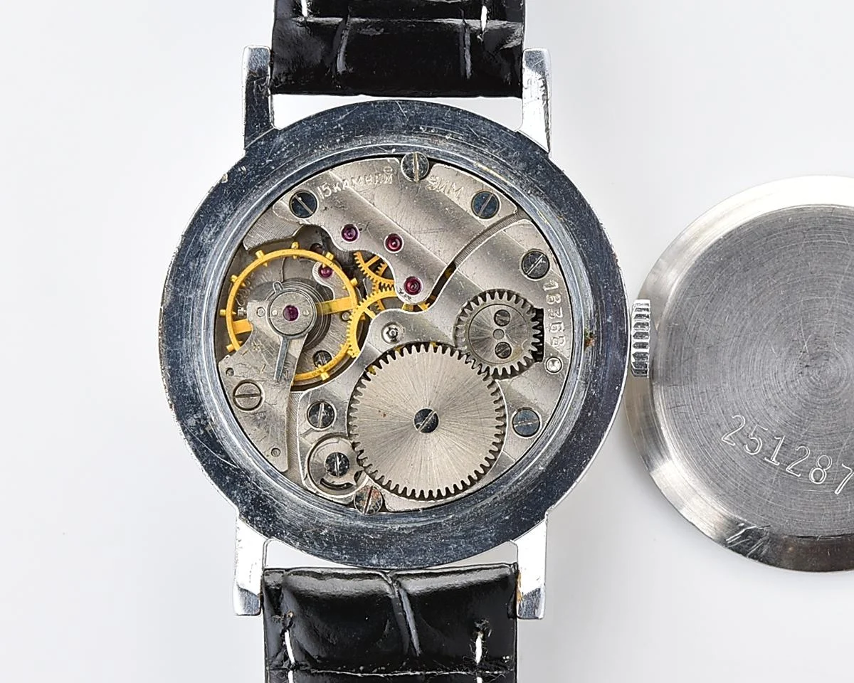 ZiM vintage Soviet mechanical watch with unusual dial
